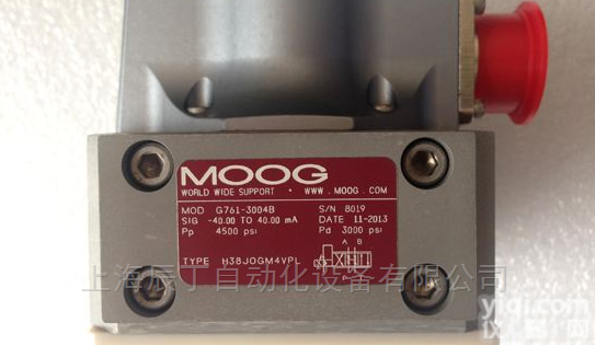<em>穆格</em>MOOG<em>伺服阀</em>系列<em>美国</em>进口现货直销