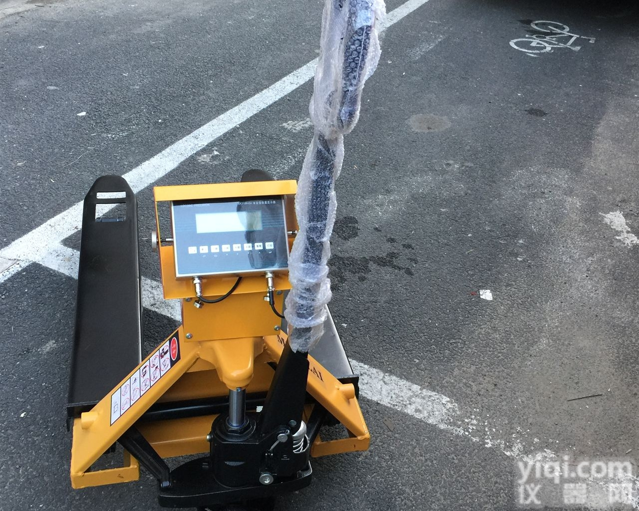 2吨<em>防爆</em>叉车秤<em>用于</em>化工厂