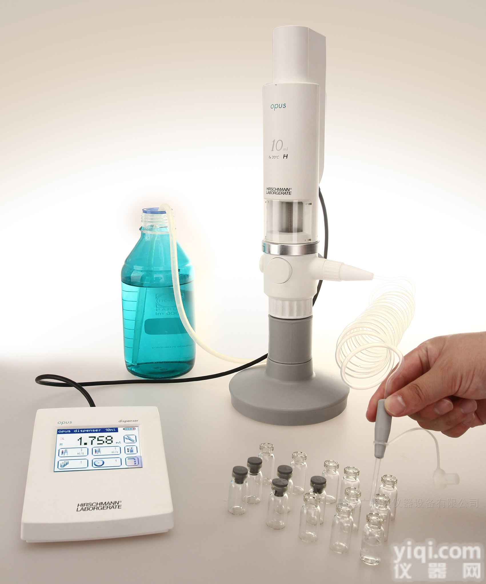 赫<em>施曼</em>opus ®小型<em>灌装机</em>