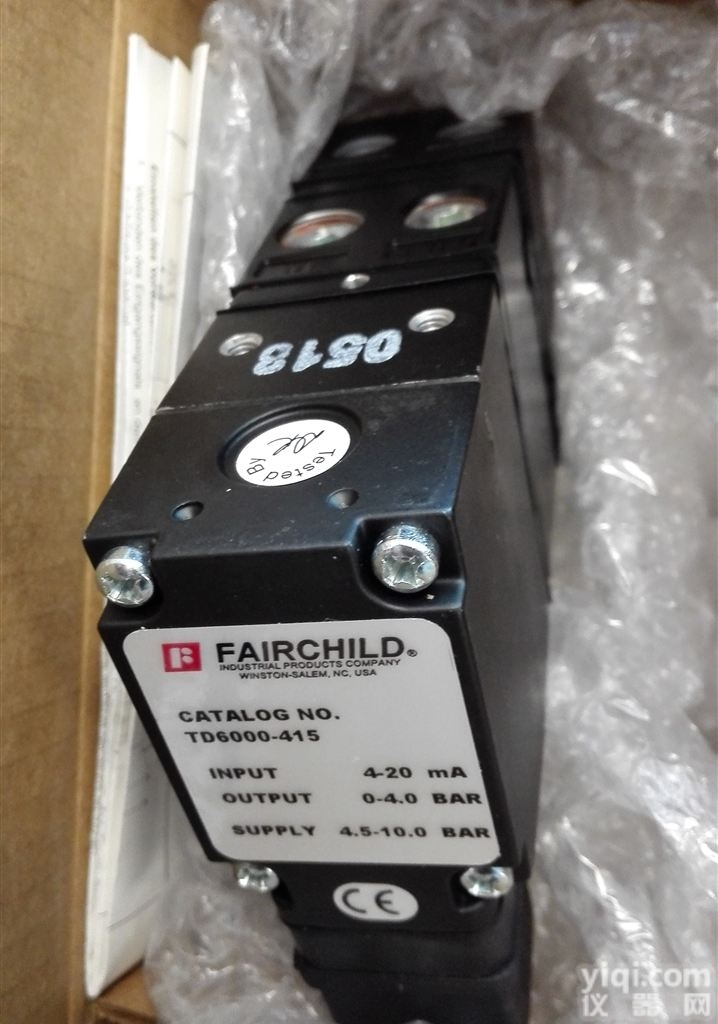 FAIRCHILD仙童<em>紧凑型</em>背压<em>调节器</em>授权经销