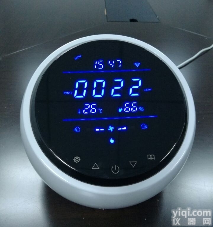 G1  新风控制器PM2.5+<em>温湿度</em>+CO2带<em>WIFI</em>检测仪