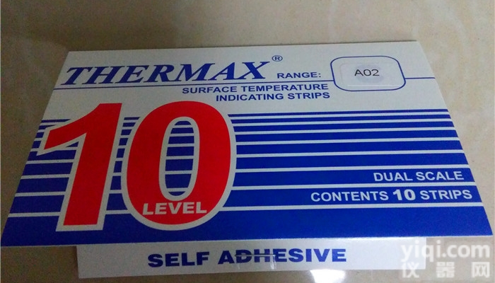 10格A02  英国TMC温度纸10格A02型<em>测温</em><em>试纸</em><em>感温</em>热敏纸