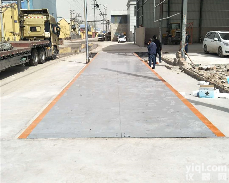 SCS80T  工地检重80吨<em>固定式</em><em>地上衡</em>,赤峰安装18m地衡