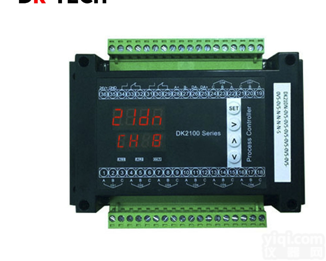 DK21DN导轨型8路输入<em>巡检控制仪</em> <em>数据采集器</em>