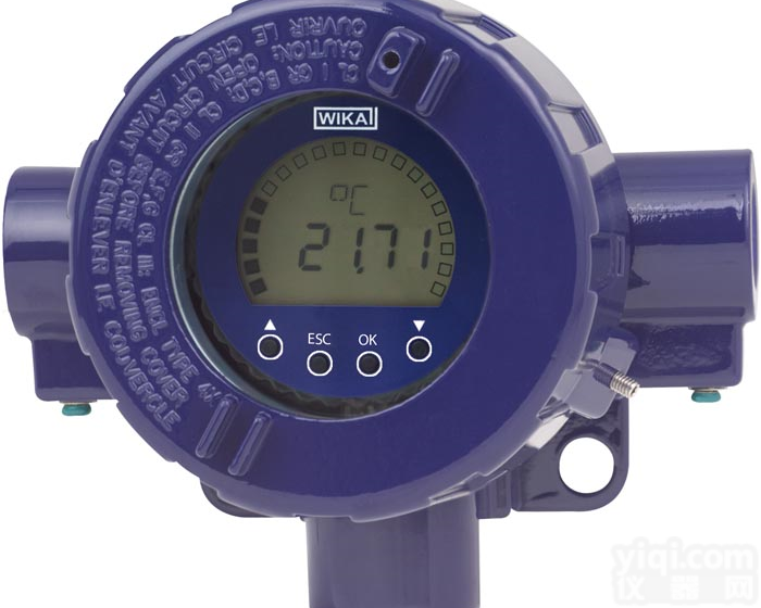 TIF50, TIF52  WIKA威卡<em>HART</em>®<em>现场</em>总线温度变送器