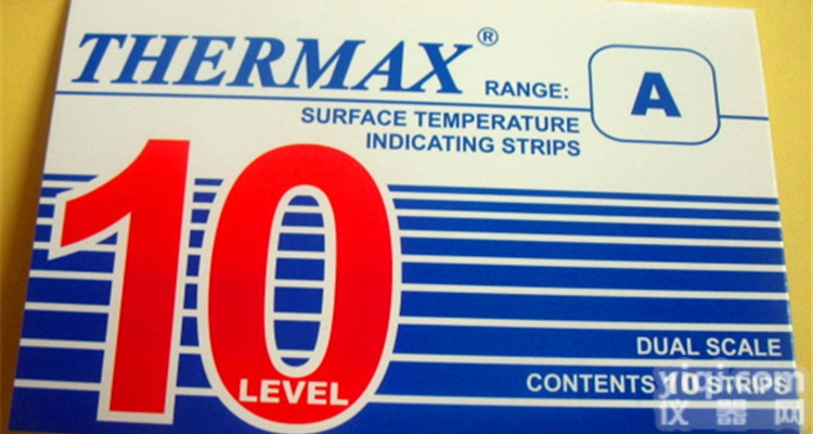 10格A型  恩慈代理英国TMC<em>温度</em>纸10格A型<em>感温</em>热敏<em>试纸</em>