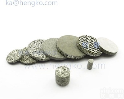 0.5μm-30μm  定制粉末<em>烧结</em>过滤片<em>不锈钢</em>气体报警器防爆片