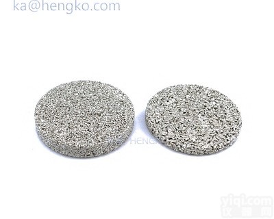 0.2-0.5μm  定制<em>金属</em>微米<em>烧结</em>过<em>滤芯</em><em>金属</em>耐高温滤片