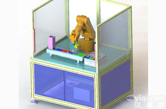 VS-IRDM01  工业<em>机器人</em>搬运码垛<em>工作站</em>实训平台