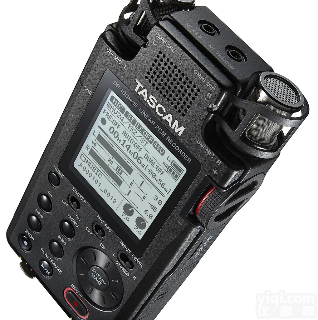 DR-100MKIII  <em>tascamDR</em>-100MKIII专业<em>手持</em>记录仪