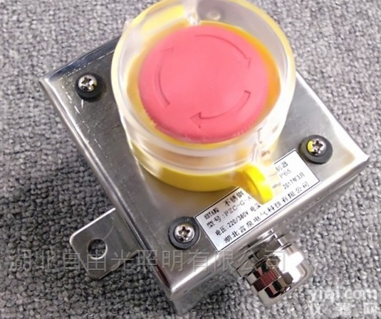 <em>水泥厂</em>304不锈钢三防<em>按钮</em>盒FZA-G-A1