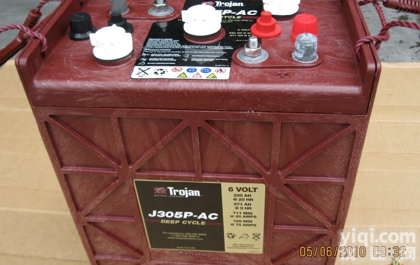 邱健L16G  美国邱健<em>蓄电池</em>L16G 6V390AH<em>电动车</em>专用电池