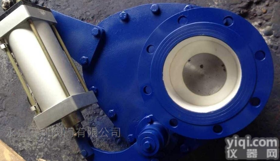 BZ643TC  <em>气动</em>陶瓷旋转<em>摆动</em><em>出料</em>阀