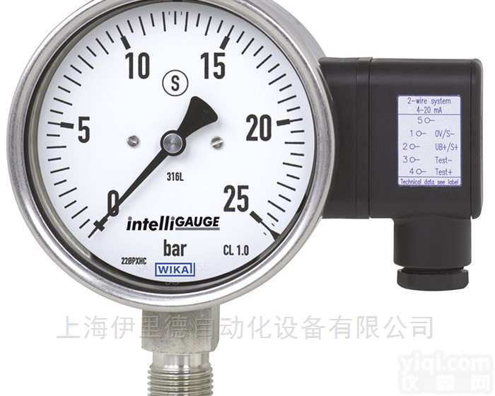 PGT23.100, PGT23.160  德国威卡wika波登管<em>压力表</em>带电<em>信号</em>输出