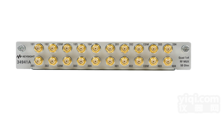 回收距阵开关上<em>多路</em><em>复用器</em><em>34941A</em>