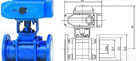 Q941F<em>电动</em><em>开关</em><em>球阀</em>