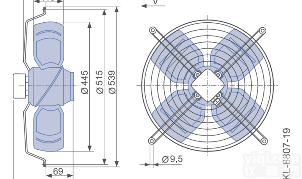齐全  <em>内蒙古</em>RH63M-VDK.7Q.1R<em>伊莱</em><em>克罗</em>风机型号
