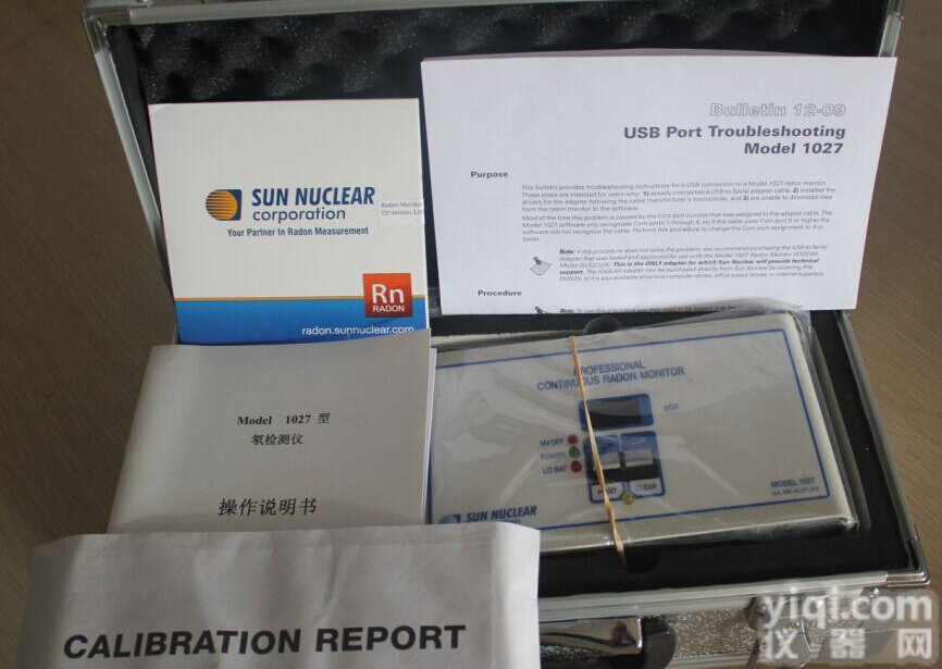 <em>1027</em>  <em>空气</em>氡检测仪—美国<em>1027</em>测氡仪