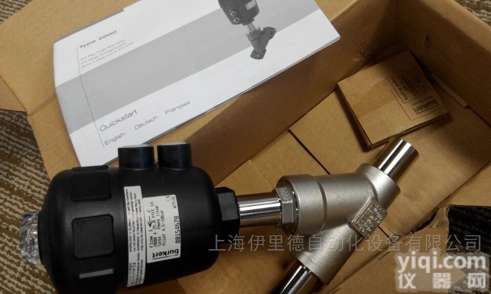 类型 2000  <em>德国</em>burkert<em>宝德</em><em>二通</em>角座阀
