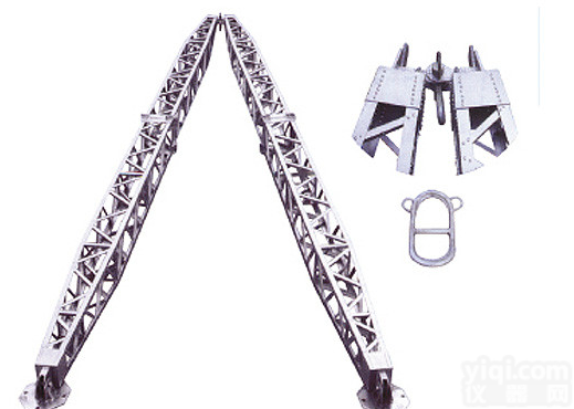 pj  pj<em>铝合金</em><em>框架</em>式人字抱杆