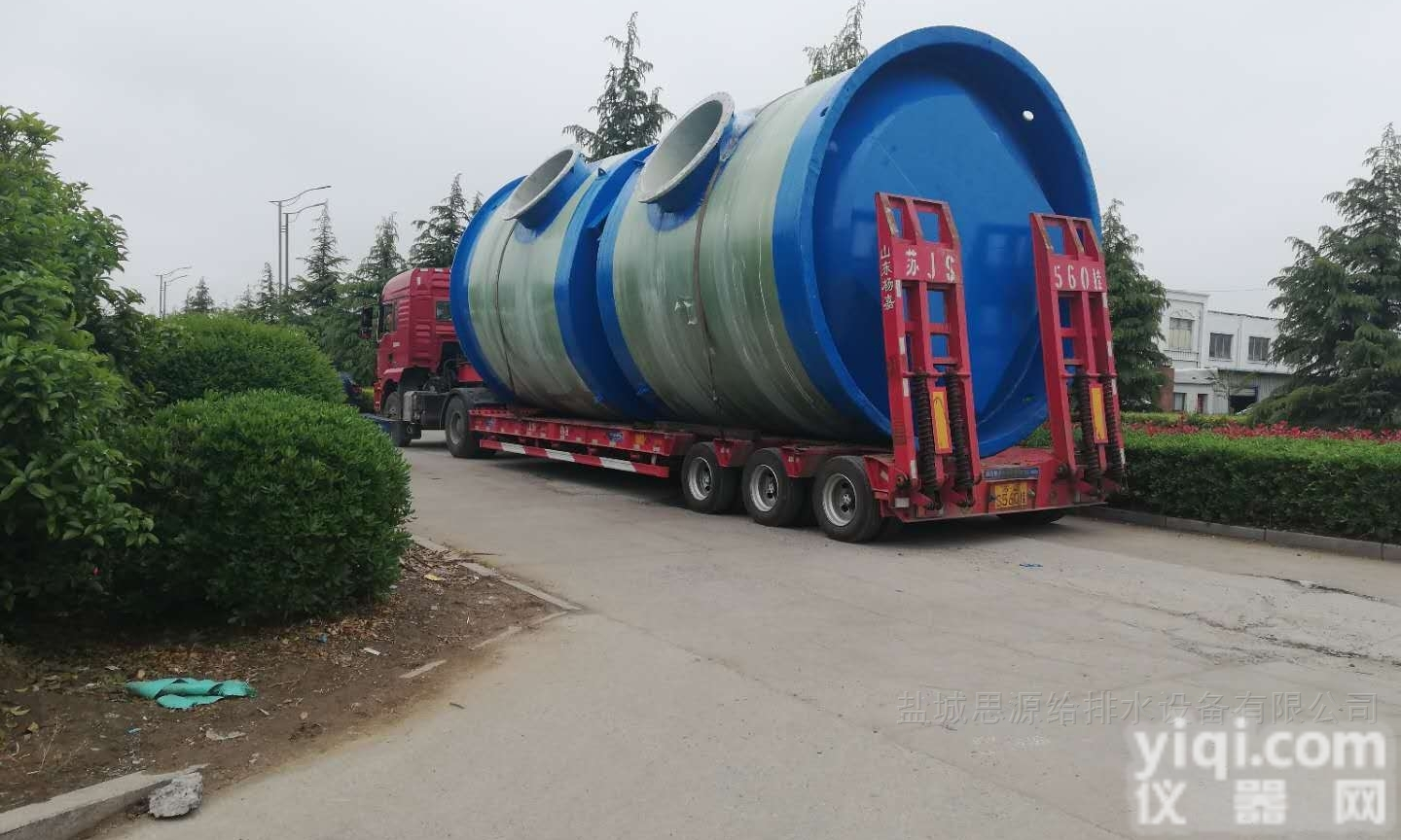 GRP  青海地埋式一体化<em>泵站</em>污水提升<em>预制</em>设备