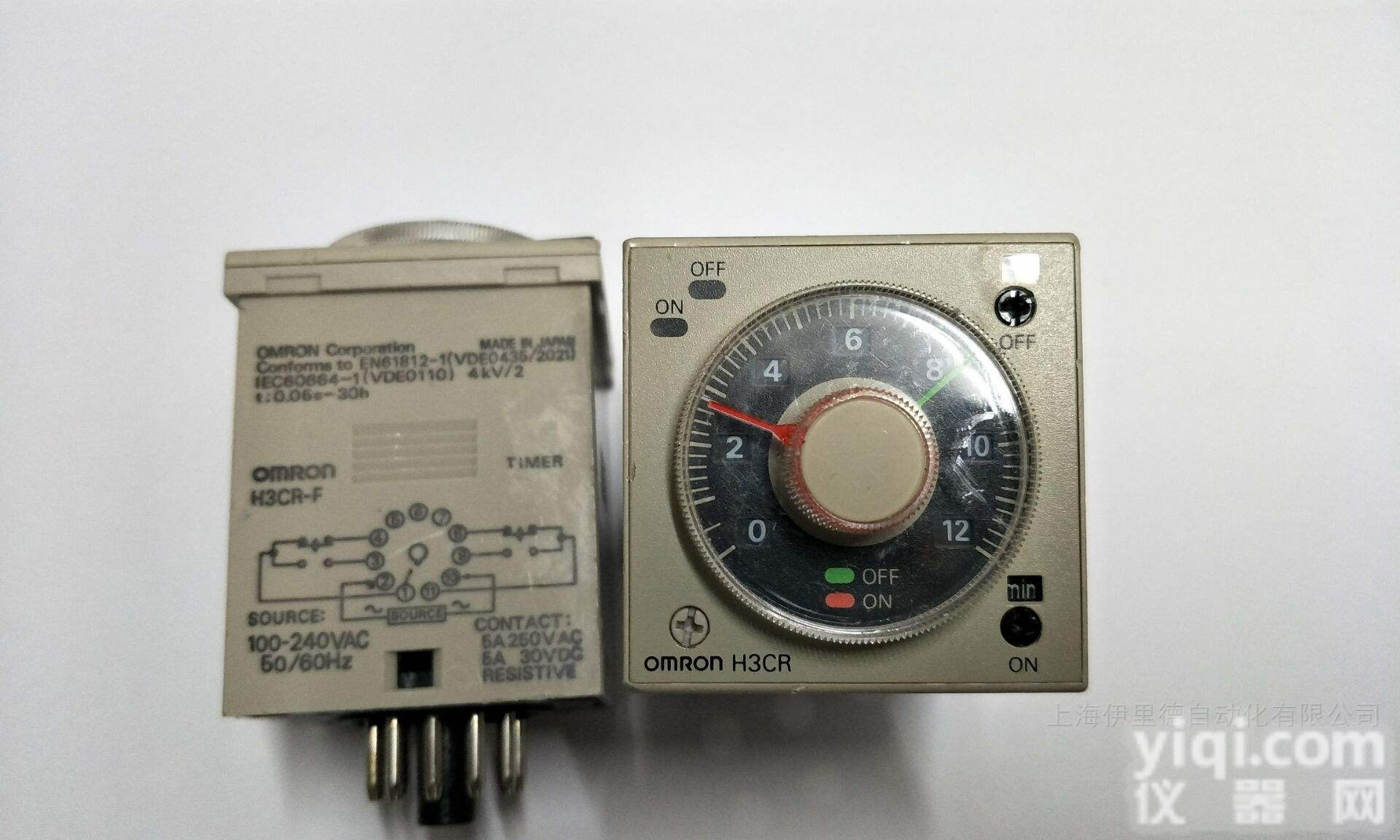 H3CR-F固态<em>定时器</em>  日本<em>欧姆龙</em>OMRON模拟<em>定时器</em>
