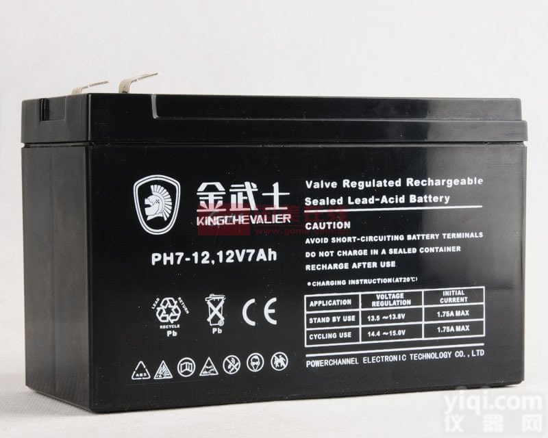 12V7AH  金<em>武士</em><em>蓄电池</em>PH7-12<em>铅酸</em>免维护12V7AH价格