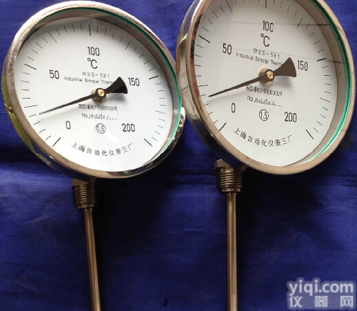 WSS-401 WSS-411  <em>双金属温度计WSS-481上海自动化仪表三厂</em>