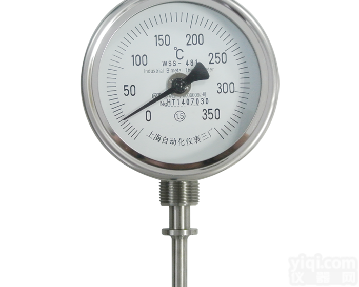 WSS  指<em>针式</em>双金属<em>温度计</em>WSS上海自动化仪表三厂
