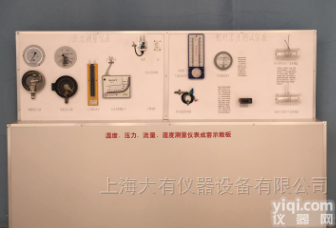 DYR501  温度、压力、流量、湿度测量仪表成套示教板
