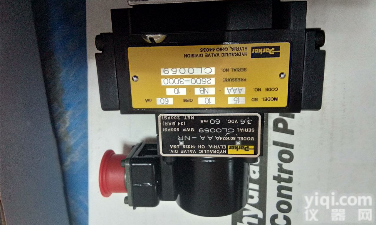 <em>派克</em>比例<em>伺服阀</em>BD1AANB10