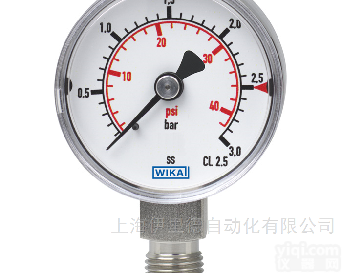 131.11  WIKA<em>威卡</em>不锈钢材质<em>压力表</em>原装