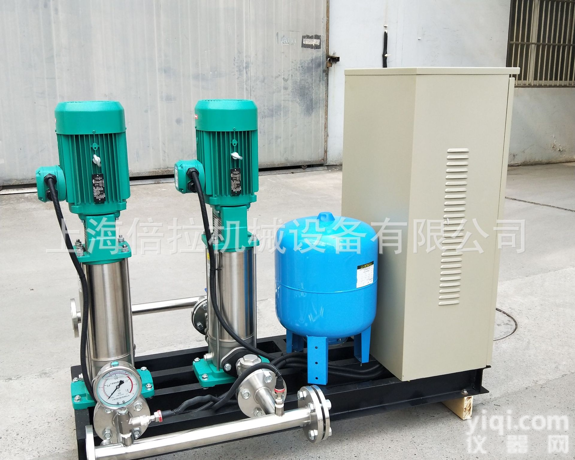 MVI204-3/16/E-3-380-50-2  <em>威乐</em>一用一备MVI204超<em>静音</em>变频恒压供水系统