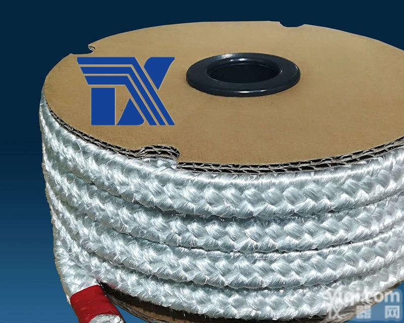 <em>天兴</em>玻璃纤维方编绳<em>玻纤</em>盘根密封绳耐火绳