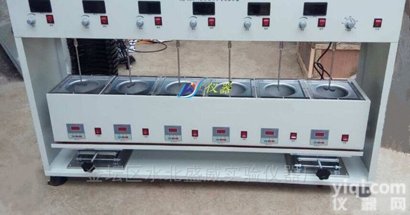 HJ-6DS六联异步电动搅拌<em>水浴</em>锅（<em>独立</em>控温）