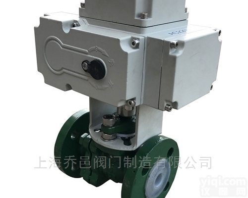 <em>Q941F46</em>  电动耐酸碱<em>耐腐蚀</em>球阀