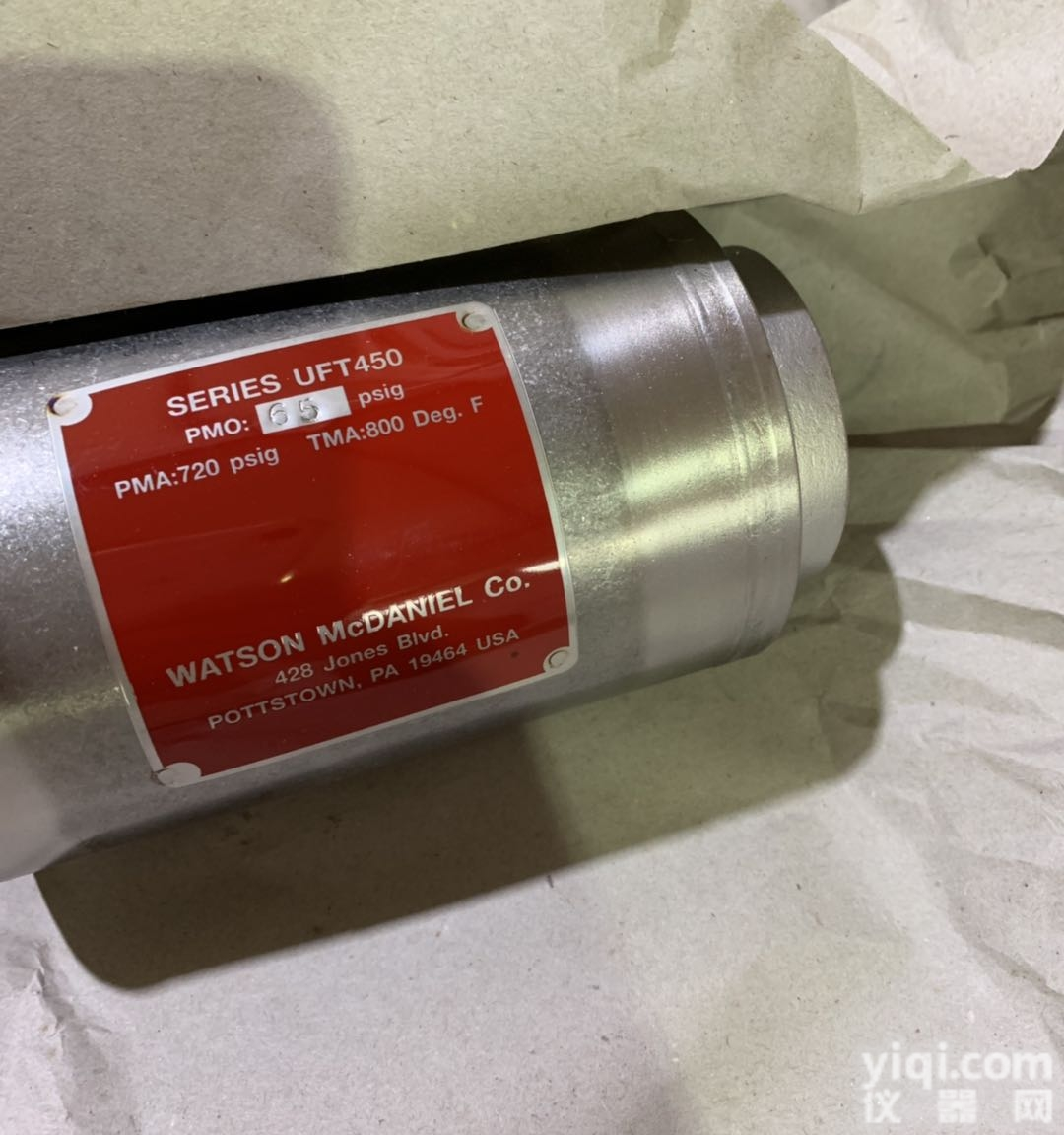 WATSON MCDANIEL<em>阀门</em>WFT450升级<em>型号</em>UFT450