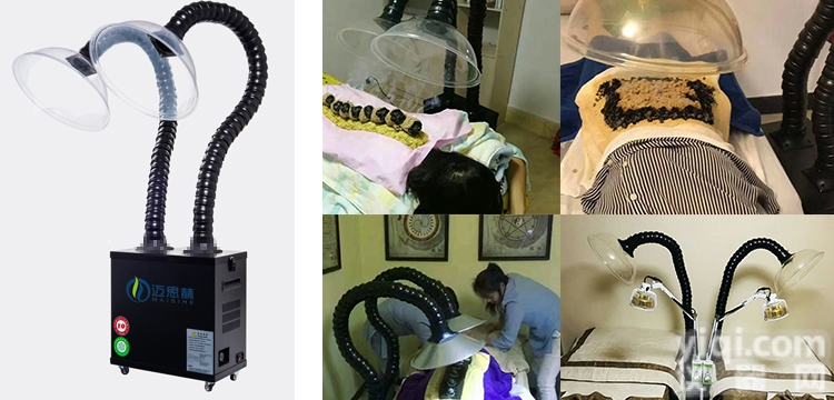 艾灸除<em>烟气</em>味<em>排放</em>处理烟尘过滤设备