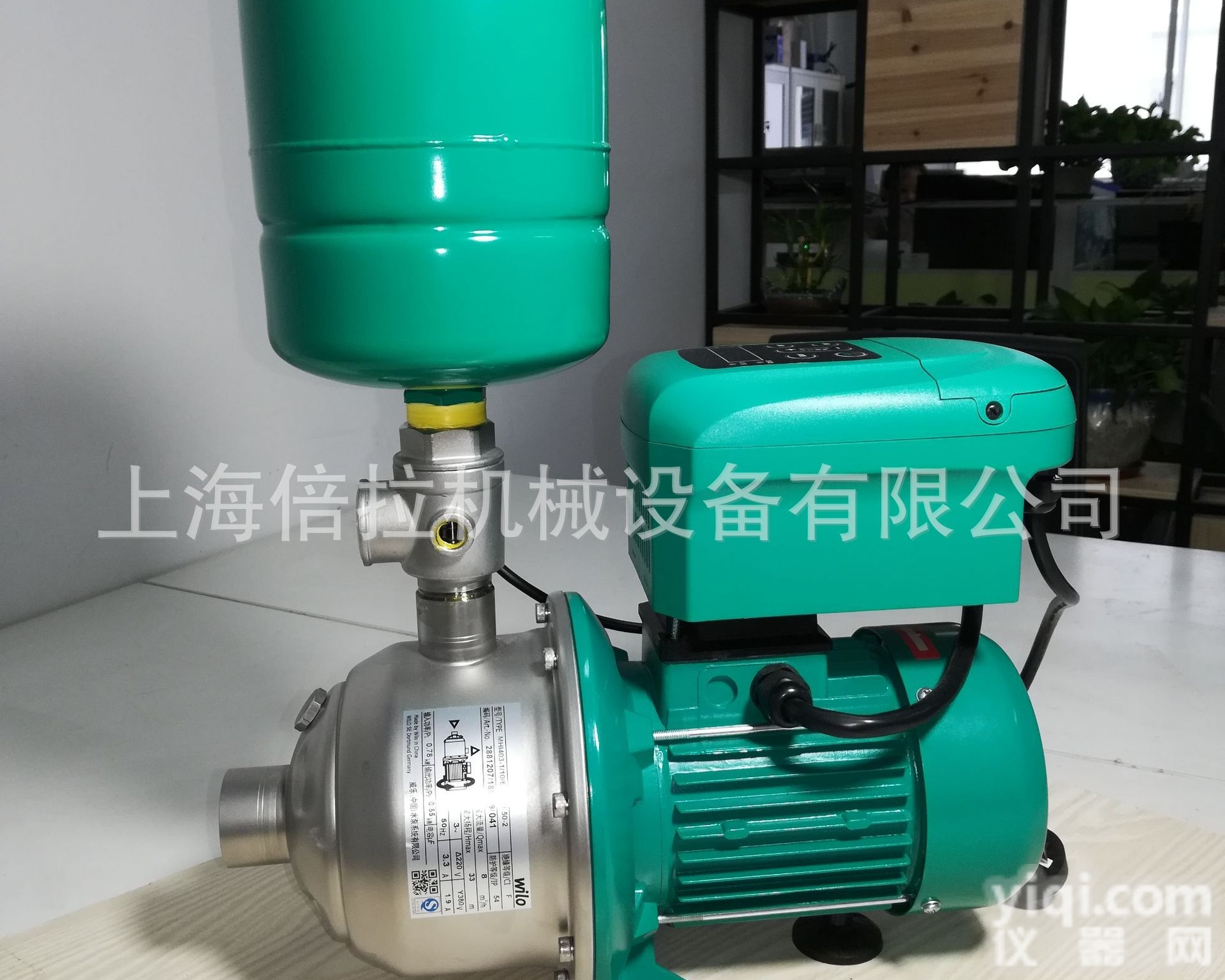 MHI402-1/10/E/3-380-50-2-  WILO农村<em>自来水</em><em>给水泵</em>多少钱