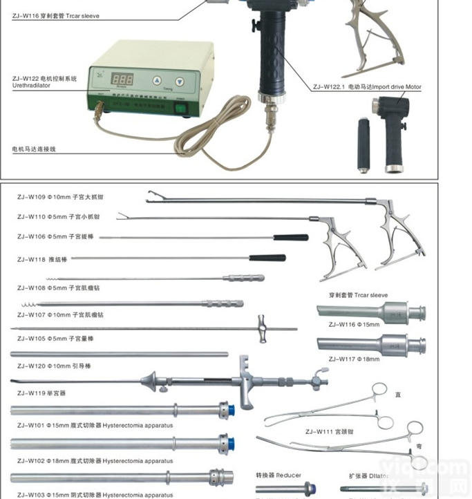 电动子宫切割器手术<em>专用</em>宫<em>腹腔镜</em>系统内窥镜