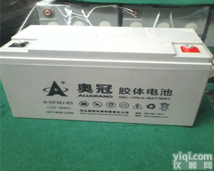 12V13H  奥冠蓄电池6-GFMJ-135光伏<em>储能</em>12V<em>胶体</em>/直销