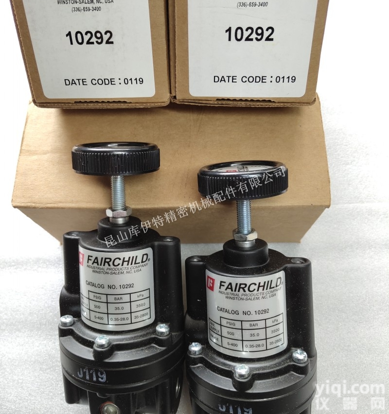 10292  美国仙童<em>FAIRCHILD精密调压阀</em> 10292