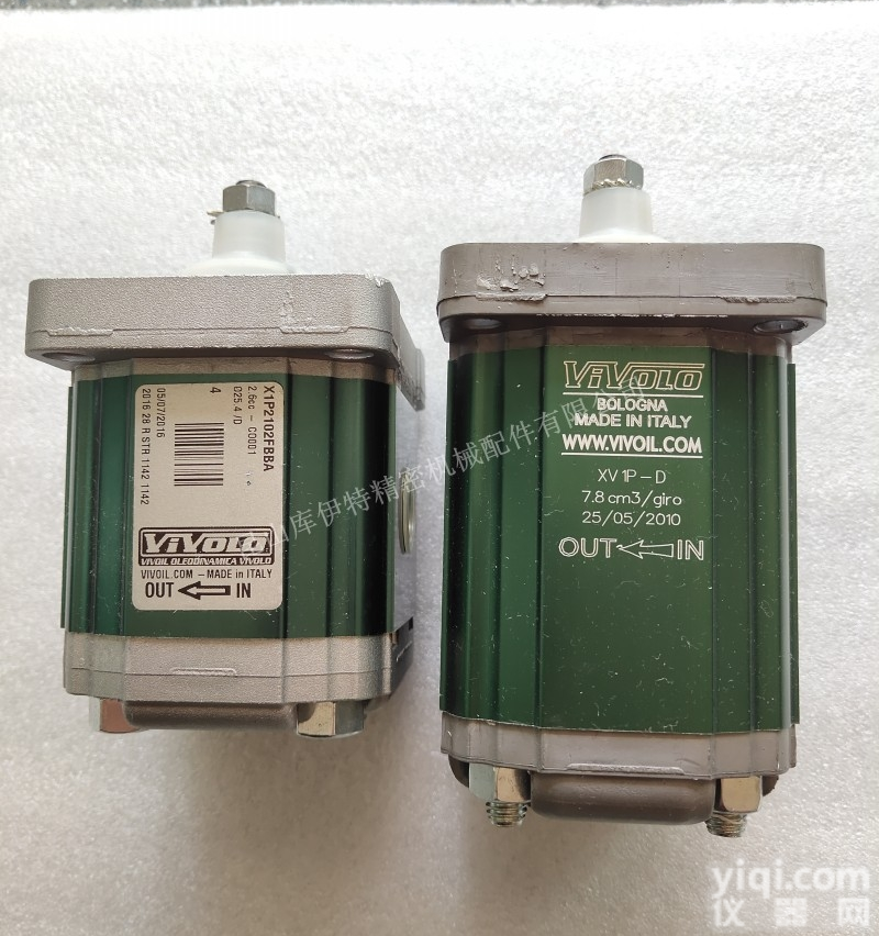 X1P2102FBBA  <em>VIVOLO</em><em>齿轮泵</em>X1P2102FBBA/XV1P-D/2.6cc
