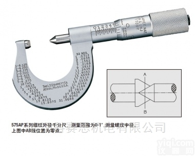 施泰力<em>螺纹</em><em>千分尺</em>  施泰力/Starrett<em>螺纹</em>外径<em>千分尺</em>