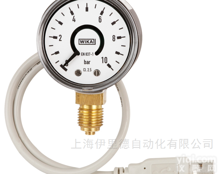 PGT10 USB  WIKA<em>威卡</em>波登管<em>压力表</em>德国<em>原装</em>直销
