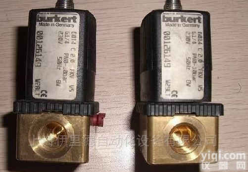 类型 <em>6511</em>  <em>德国</em>宝德BURKERT电磁阀上海伊里德