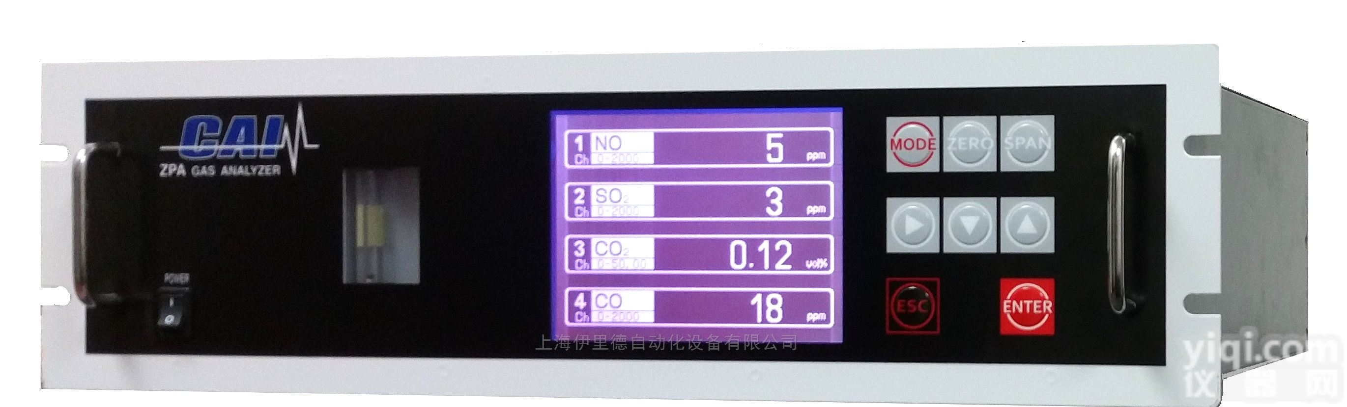 ZPA <em>NDIR</em>  美国<em>CAI</em>汽车尾气<em>分析仪</em>