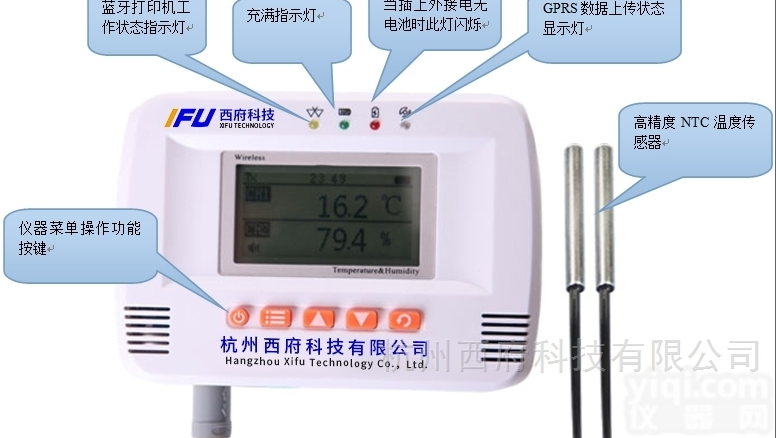 DLS20-E2T  <em>杭州</em>西府车载<em>冷链</em>双路GPRS型温度监控记录仪