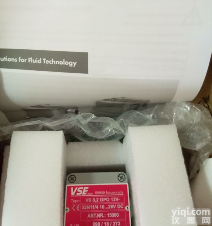 VSE威仕<em>流量计</em>VS0.1EPO12V<em>原厂</em>供货