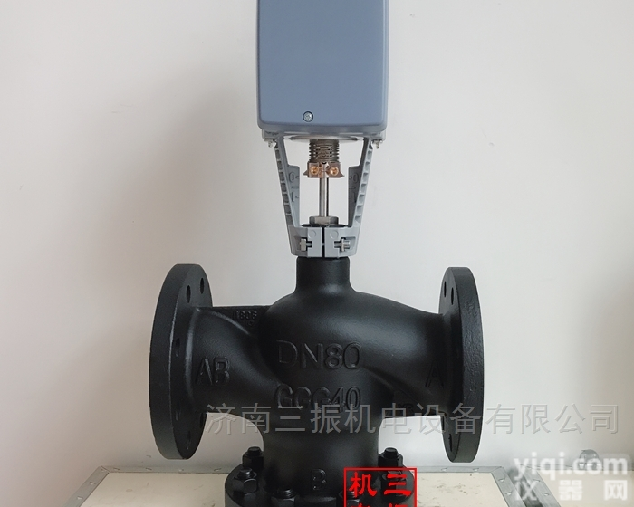 DN80-SKD62  <em>西门子</em>电动<em>蒸汽</em>两通比例<em>调节</em>阀带断电复位